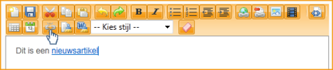 Screenshot InScreen Editor Waxtrapp link verbreken