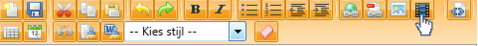 Screenshot InScreen Editor Waxtrapp Multimedia toevoegen