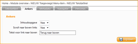 Screenshot InScreen Editor Waxtrapp ankers