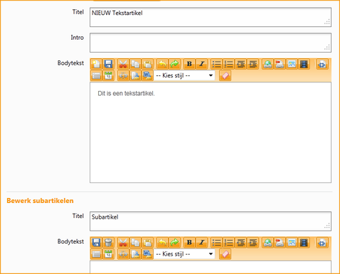 Screenshot InScreen Editor subartikel