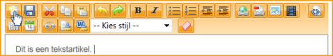 Screenshot InScreen Editor subartikel toevoegen