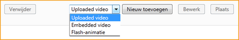 Screenshot InScreen Editor Waxtrapp audiobestand toevoegen