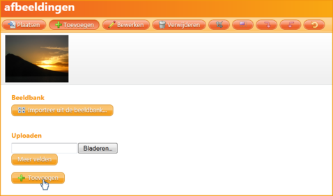 Screenshot InScreen Editor Waxtrapp Image-pop-up