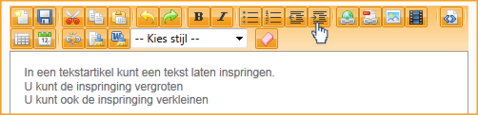 Screenshot InScreen Editor Waxtrapp Inspringing