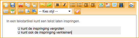 Screenshot InScreen Editor Waxtrapp Inspringing