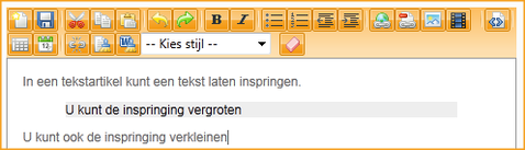Screenshot InScreen Editor Waxtrapp Inspringing